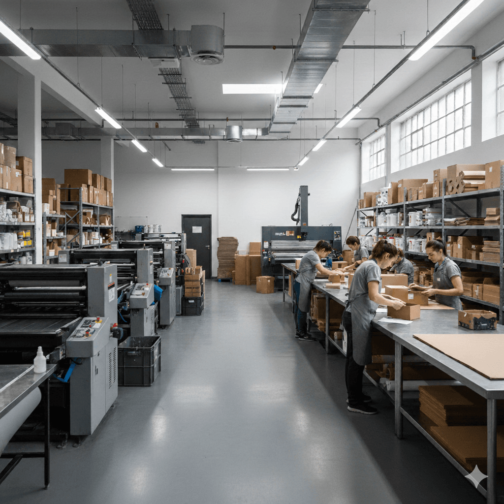 Premium packaging materials used in custom food packaging